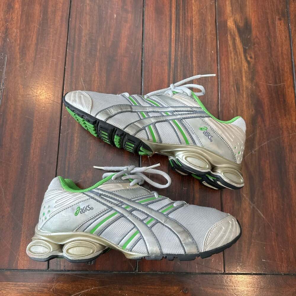 Asics Y2K 2000s Gel-Frantic Metallic Shoes